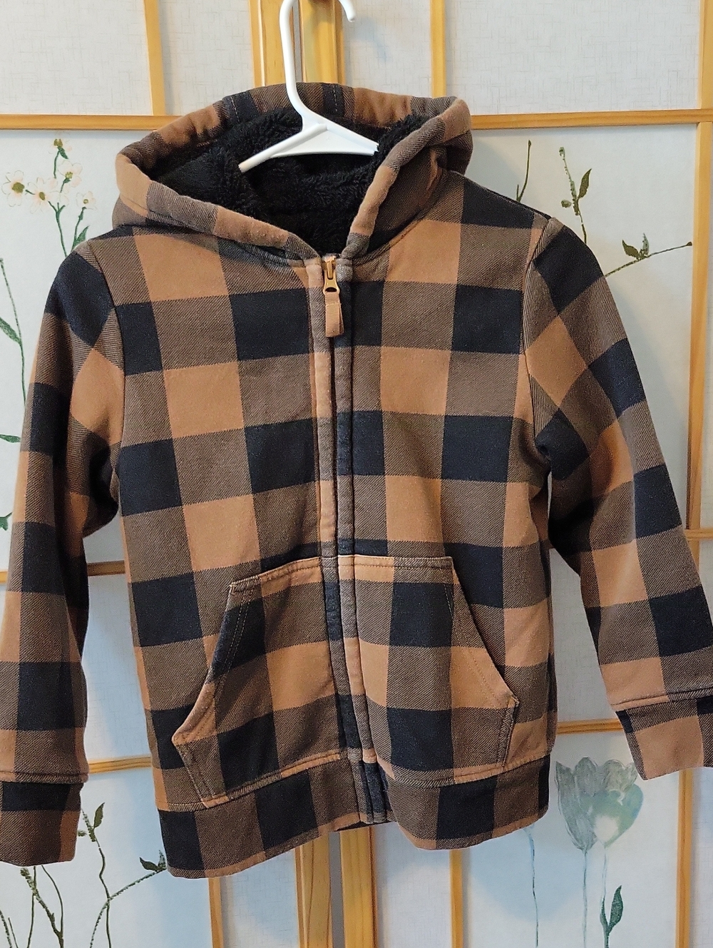 Wonder Nation Sherpa lined hoodie